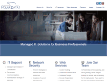 Tablet Screenshot of polardata.com
